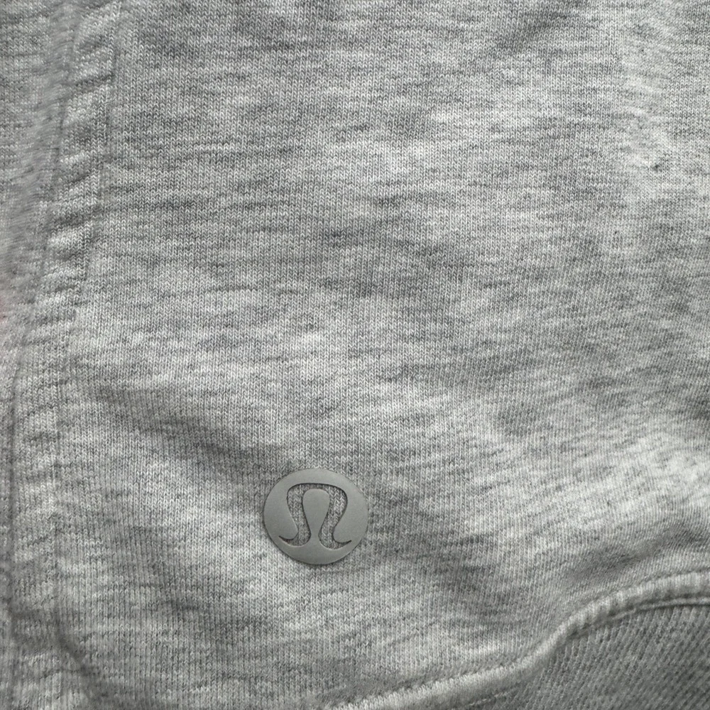 Lululemon‎ Scuba Full Zip Hoodie Women 8 Gray Long Sleeve Athletic Fleece